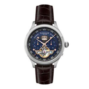 NWT Authentic Thomas Earnshaw Baron Blue Dial Men's Watch